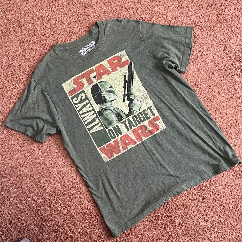 Old Navy Olive Star Wars Tee